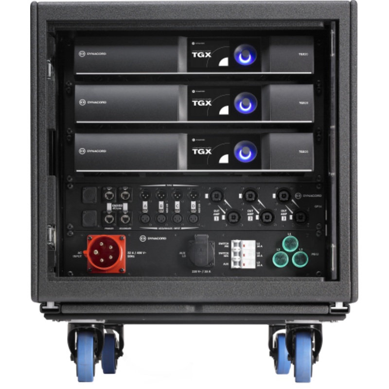 Dynacord SR20TGX-US Pre Configured System Rack For TGX Series Amplifiers