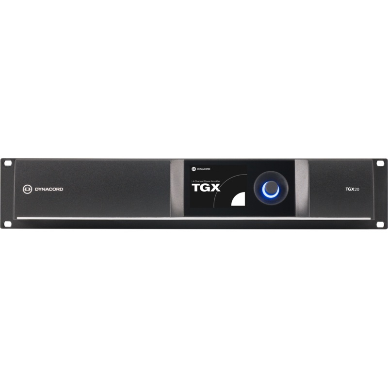 Dynacord TGX20 DSP Live Power Amplifier – 4 x 5000 W