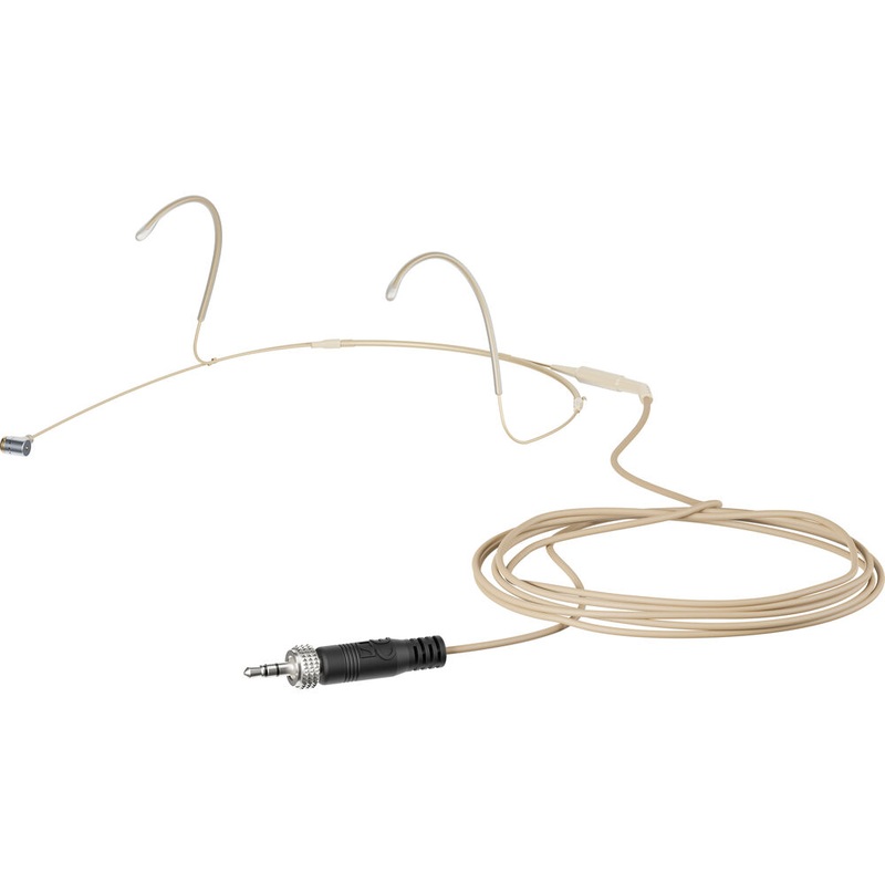 Sennheiser HEADMIC 4 BE Headset Microphone (Beige) – 3.5mm Locking Connector