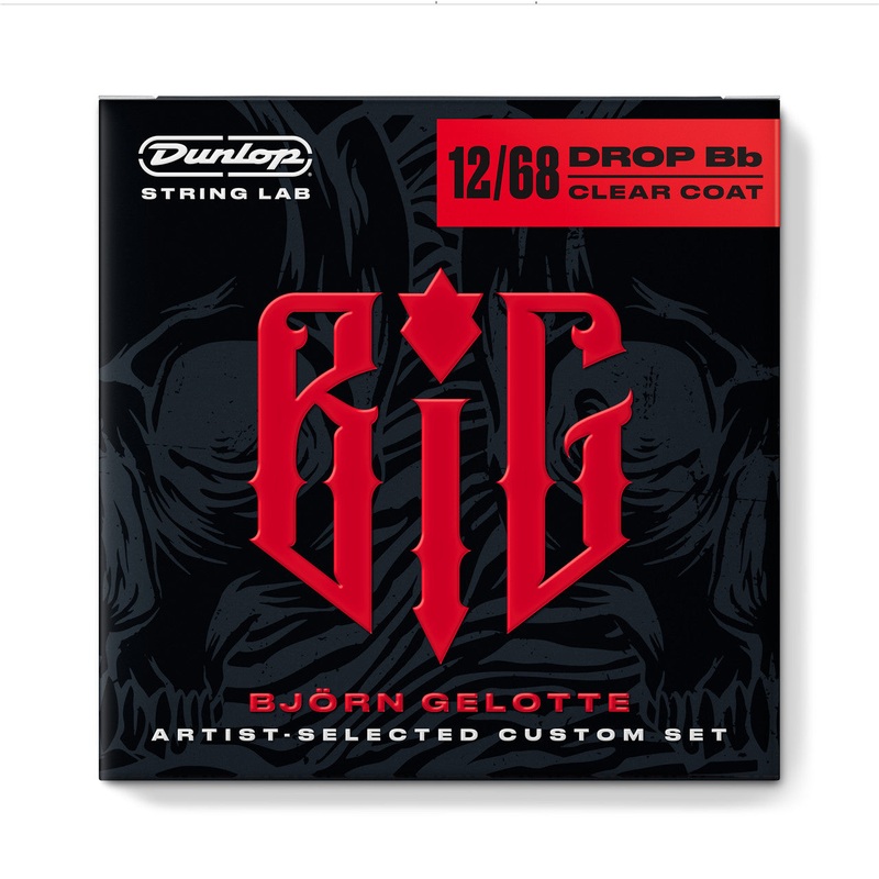 Dunlop BIG1268 Bjrn Gelotte Artist-Selected Custom Guitar Strings For DROP Bb 12-68