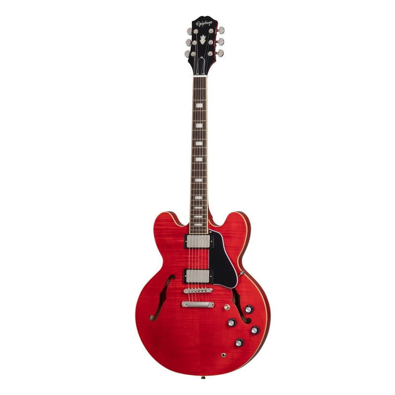 Epiphone ES-335 MARTY SCHWARTZ Signature Semi Hollow-Body Electric Guitar (Sixties Cherry) (DEMO)