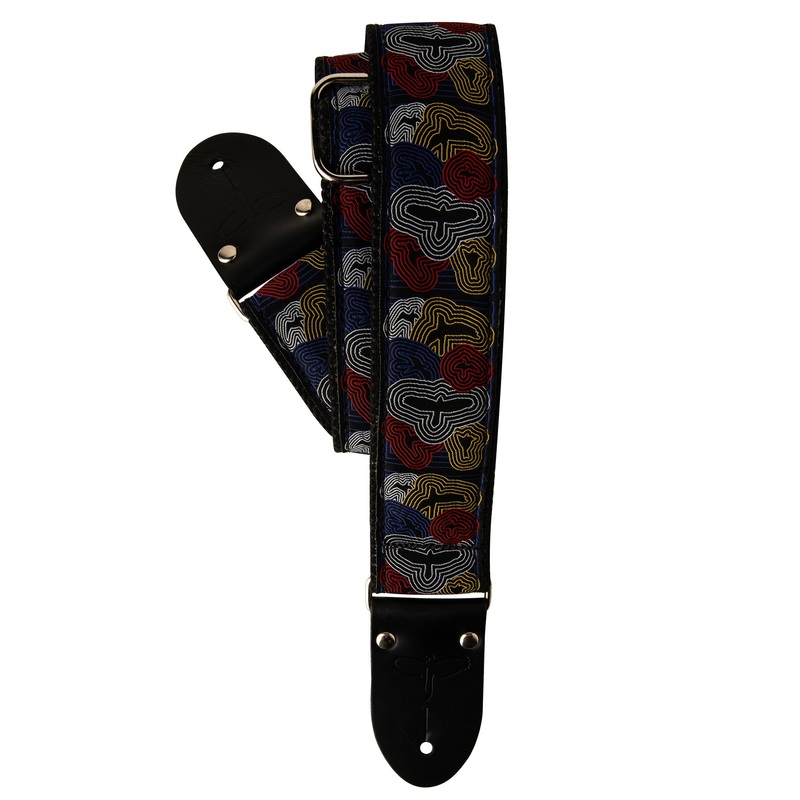 PRS CUSTOM JACQUARD Deluxe Retro Strap (Sonar Bird) – 2″