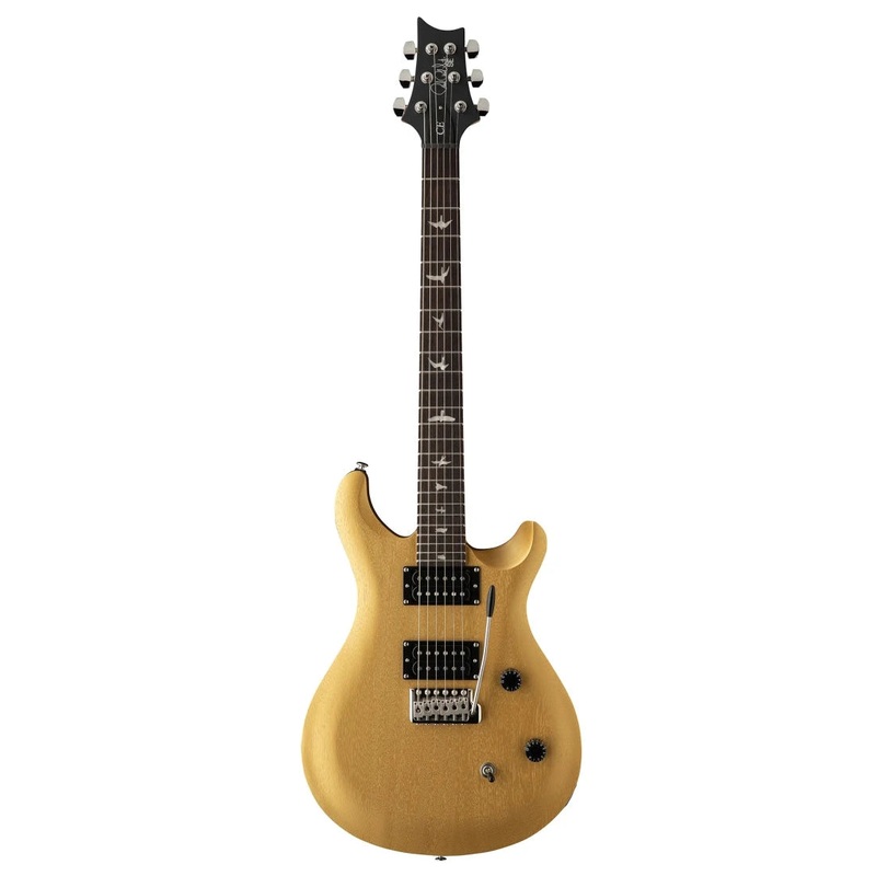 PRS SE CE 24 Standard Satin Electric Guitar (Metallic Gold)