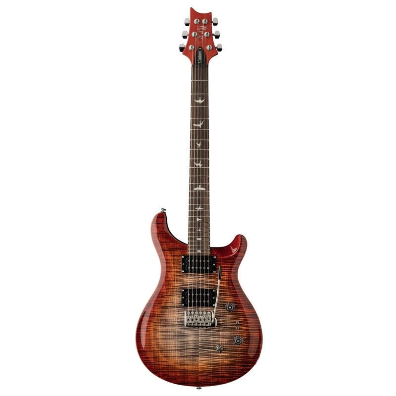 PRS SE CUSTOM 24-08 Electric Guitar (Charcoal Cherry Burst)