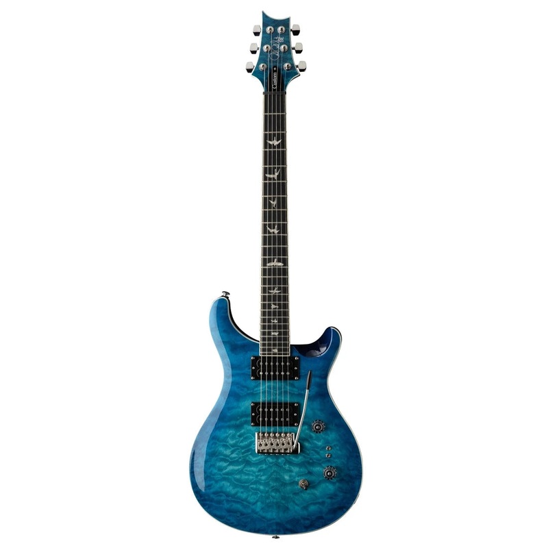 PRS SE CUSTOM 24-08 QUILT Electric Guitar (Lake Blue)