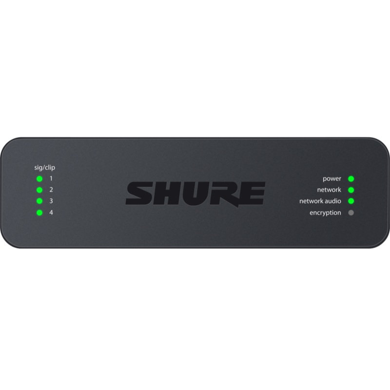Shure ANI4IN-BLOCK 4 Input Mic/Line Dante Audio Interface