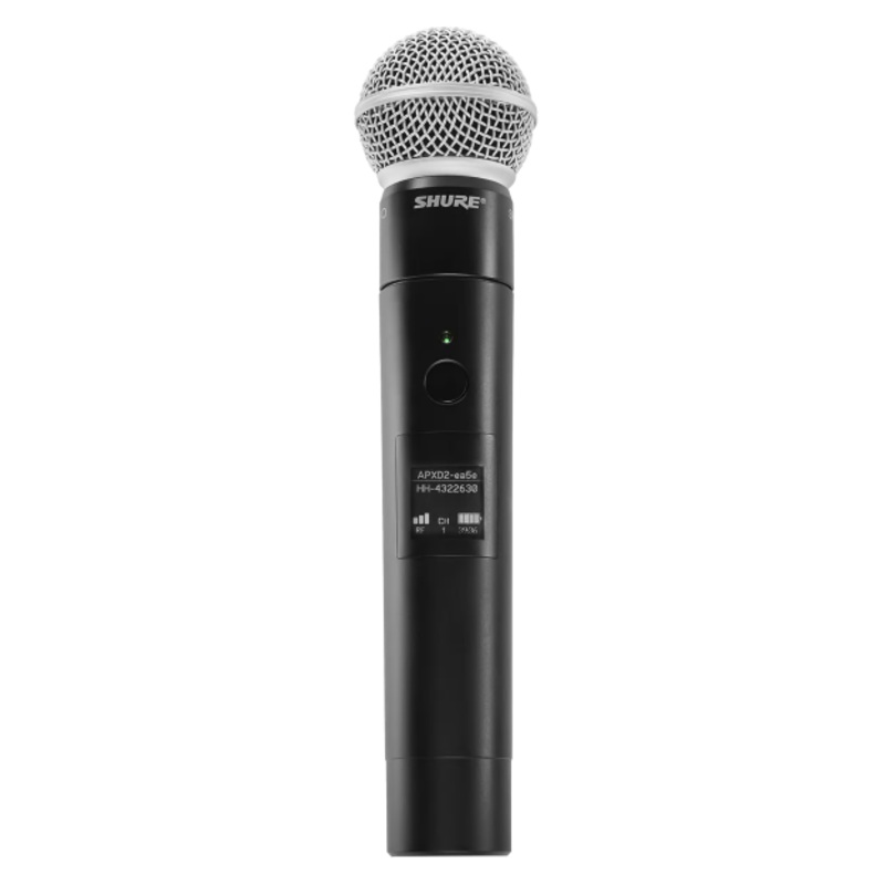 Shure MXW2X/SM58-Z10 Wireless Handheld Transmitter with SM58 Cardioid Capsule