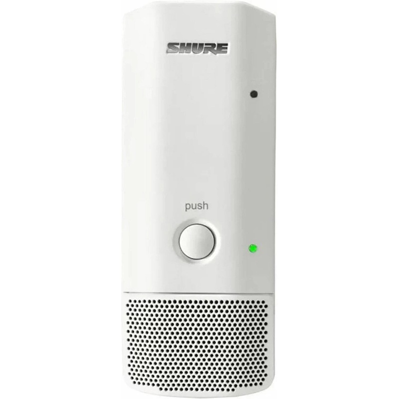 Shure MXW6W/O-Z10 Omnidirectional Wireless Boundary Transmitter (White)