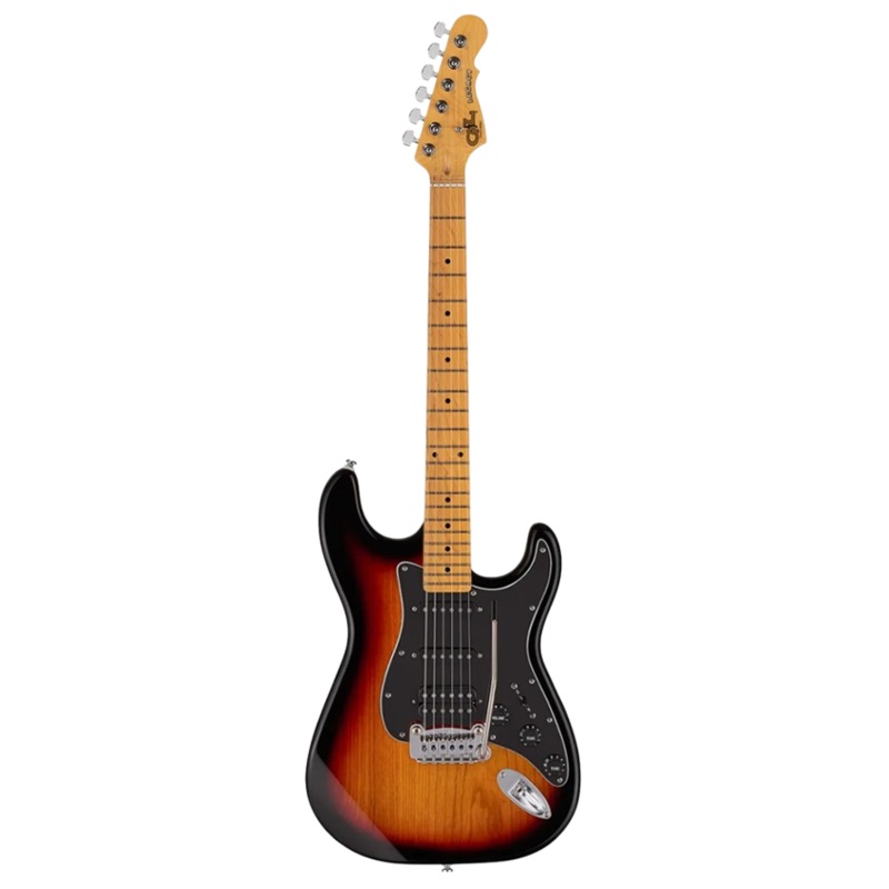 G&L TRIBUTE LEGACY HSS Series Electric Guitar (3-Tone Sunburst)