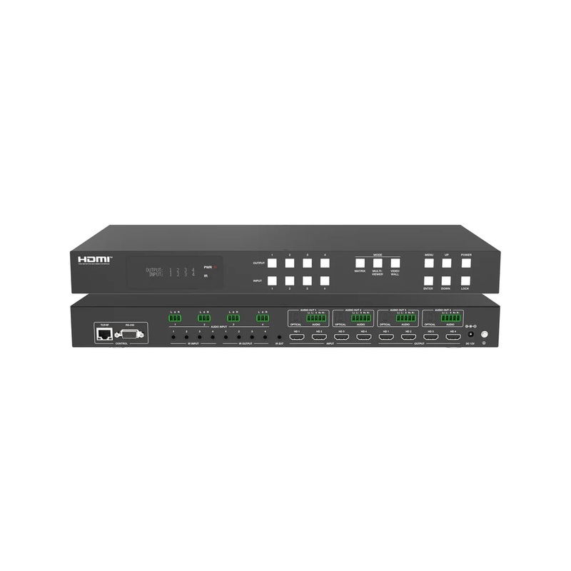 DVDO Matrix-44SS-MV-VW 4K 4×4 Seamless HDMI Matrix Switcher & Video Wall Controller with Multiview