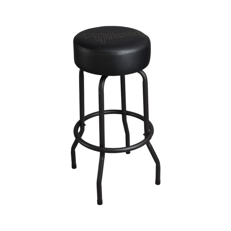 Gibson GA-STOOL3 Premium Playing Stool with Logo – 30″