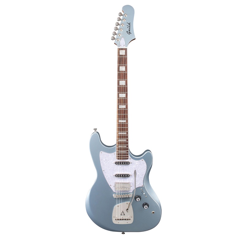 Guild SURFLINER DELUXE Electric Guitar (Glacier Blue Metallic)