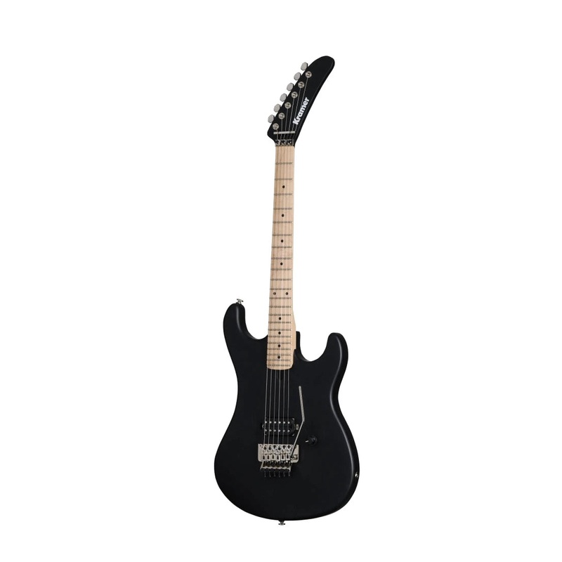 Kramer K84AIBSCF The 84 Electric Guitar with Gigbag (Intruder Black Satin)