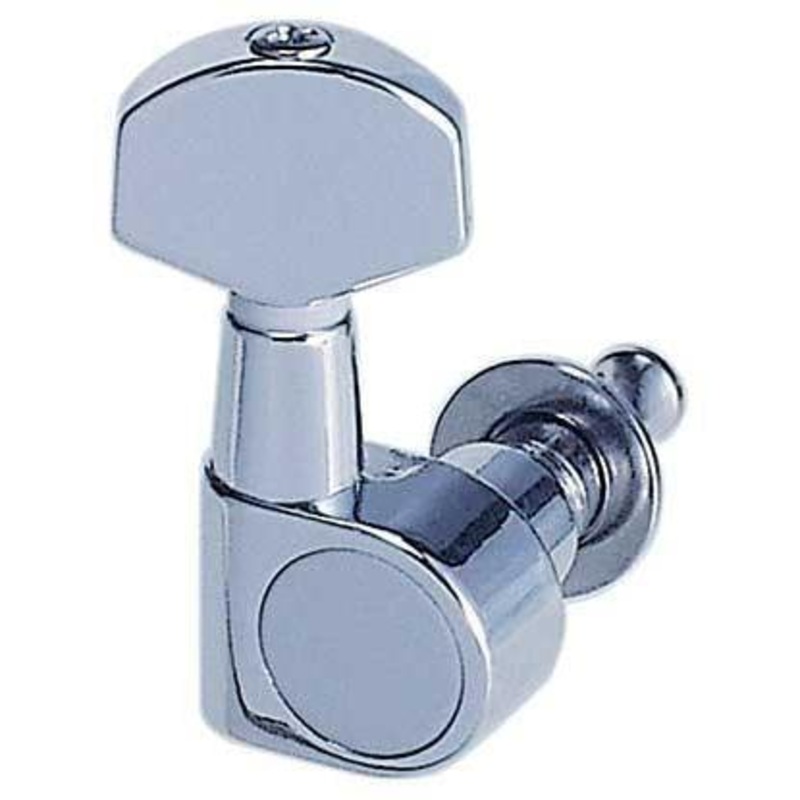 Profile J802CR Mini 6 In-Line Electric Guitar Machine Heads – Chrome