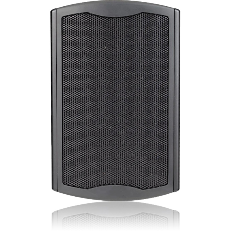 Tannoy Di5t Surface-Mount 200W 70V-100V Loudspeaker for Installation Applications (Pairs) (Black) – 4.5″