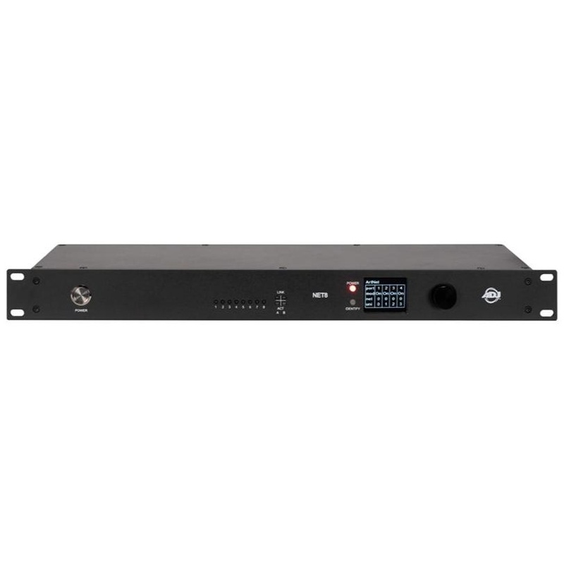 American DJ NET8 8 Port DMX Over Ethernet Node