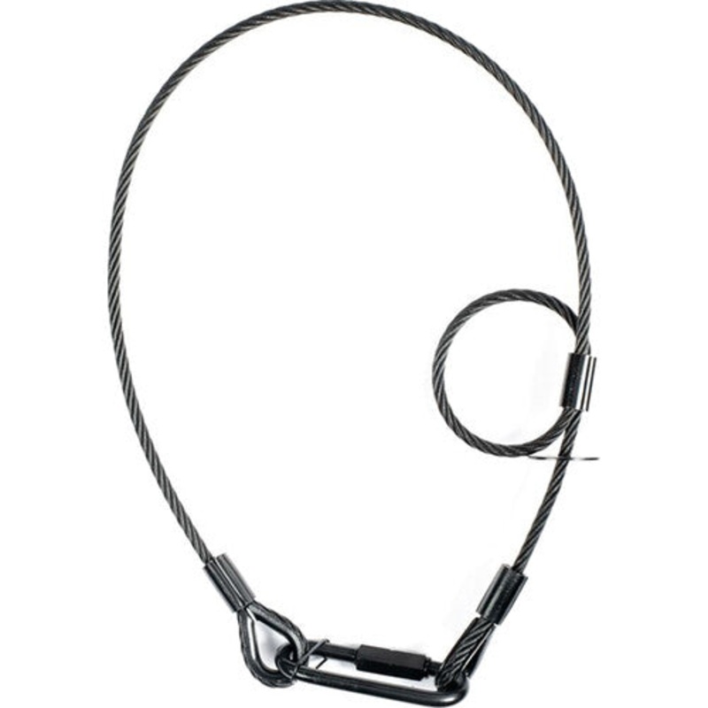 American DJ SC6B Safety Cable (Black) – 31.5″