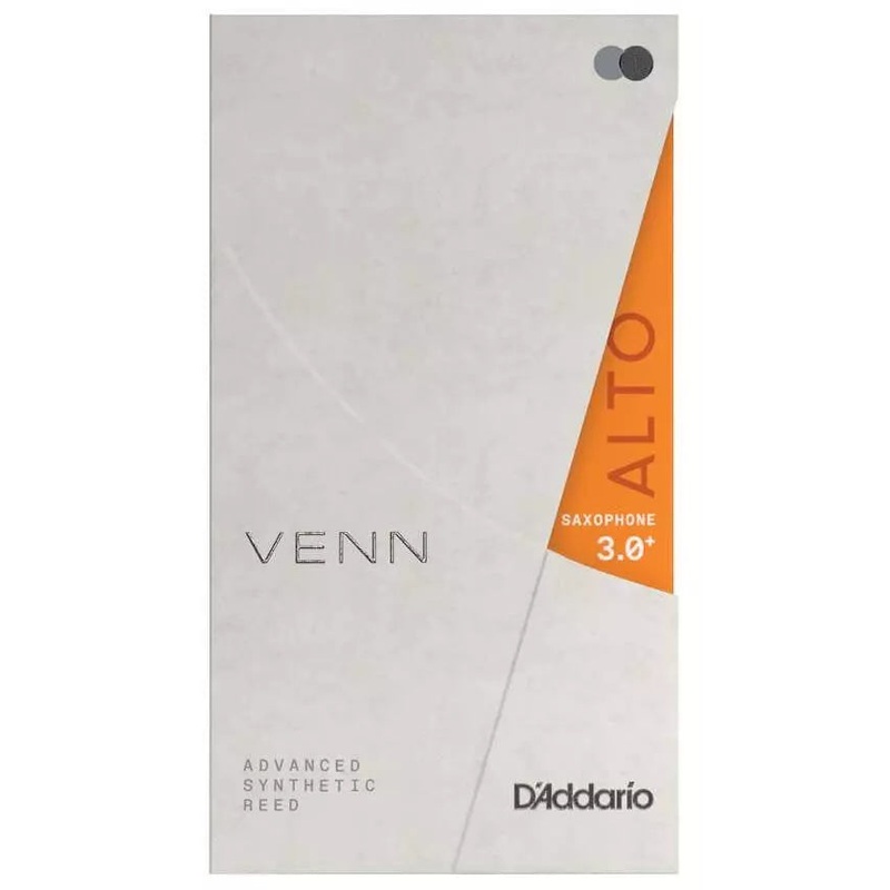 D’Addario VAS01305G2 VENN Synthetic Alto Saxophone Reed – 3.0+
