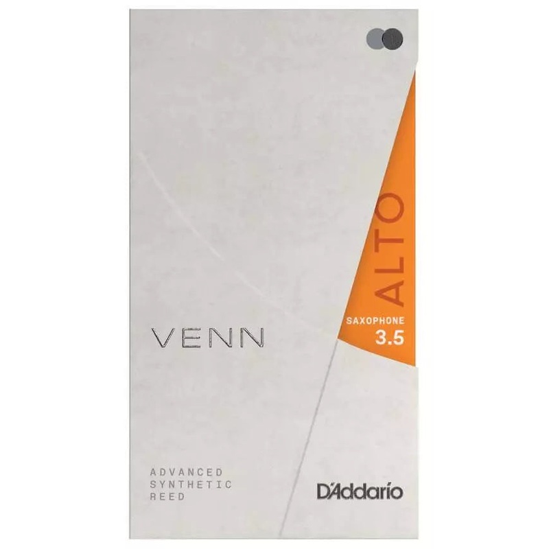 D’Addario VAS0135G2 VENN Synthetic Alto Saxophone Reed – 3.5