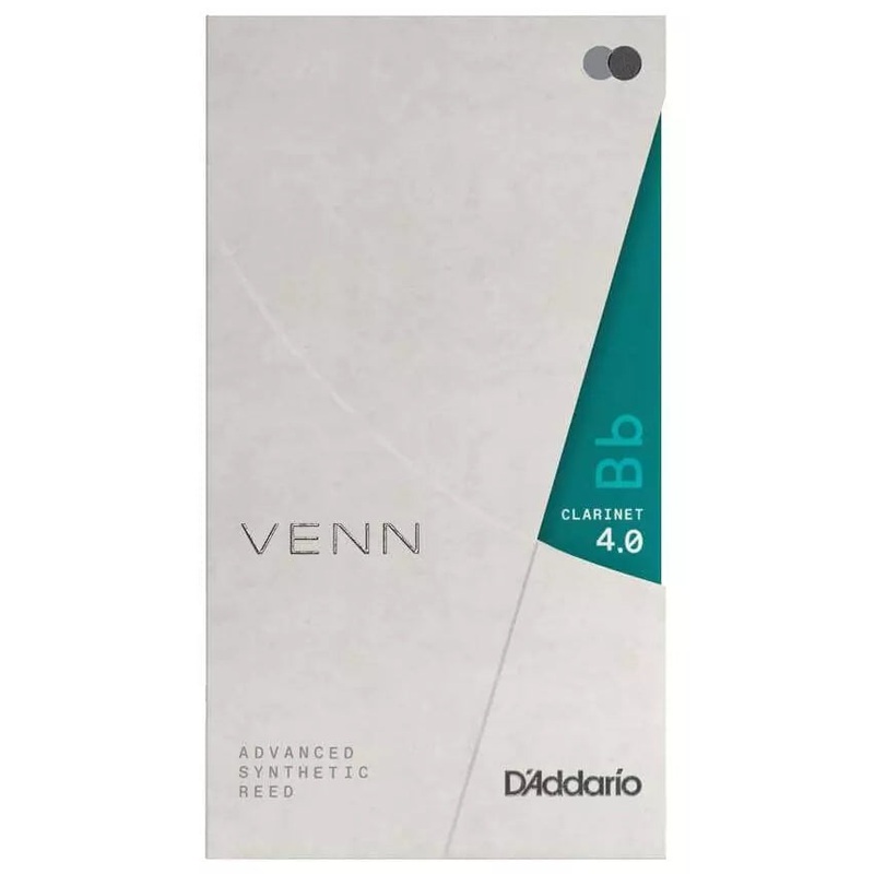 D’Addario VBB0140G2 VENN Synthetic Bb Clarinet Reed – 4.0