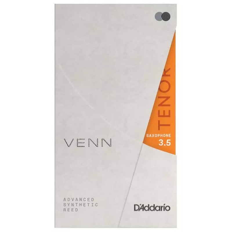 D’Addario VTS0135G2 VENN Synthetic Tenor Saxophone Reed – 3.5