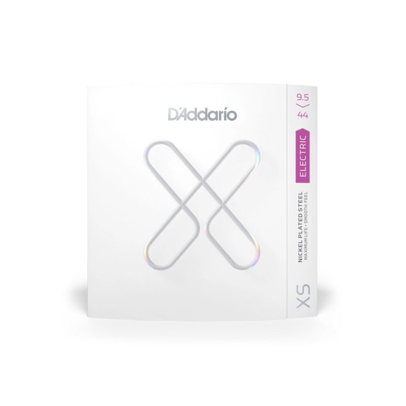 D’Addario XSE09544 Super Light Plus Coated Electric Guitar Strings – 9.5-44