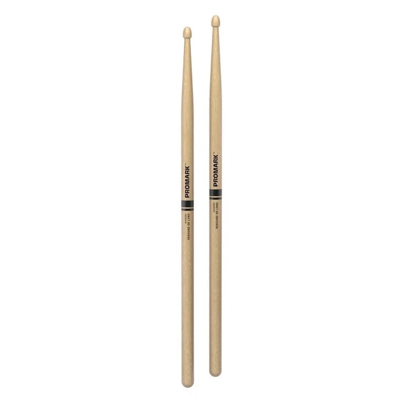 Pro-Mark RBH595LAW Rebound Long Lacquered Hickory Drumsticks – 5B