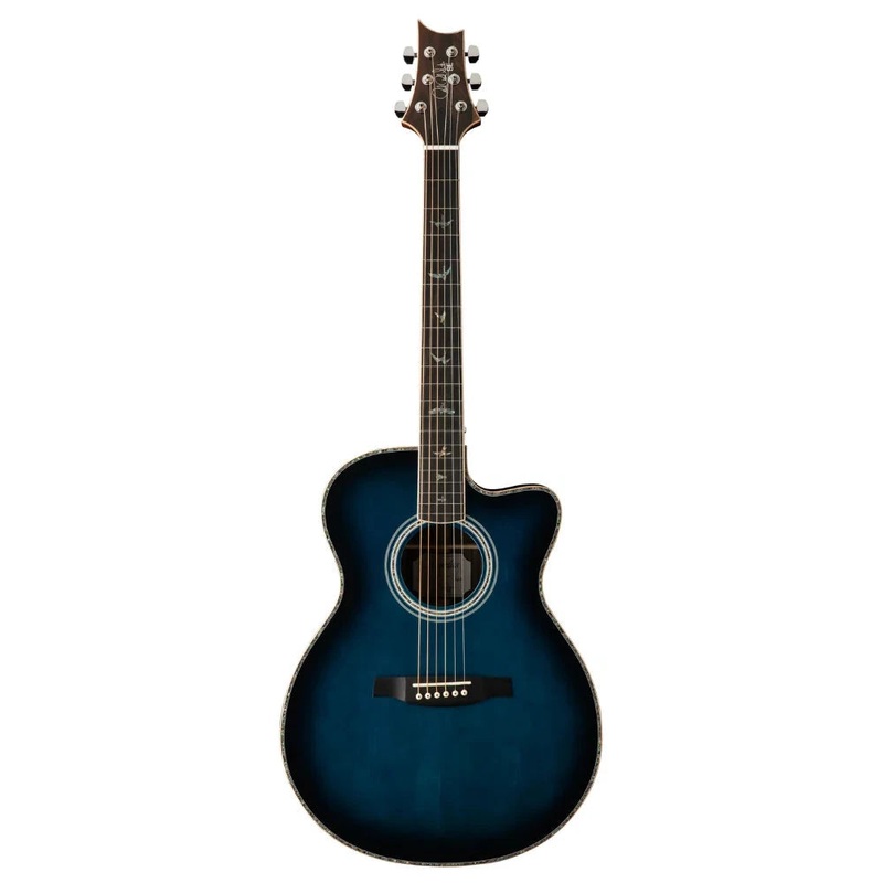 PRS SE A60 Angelus Acoustic Electric Guitar (Cobalt Blue Burst)