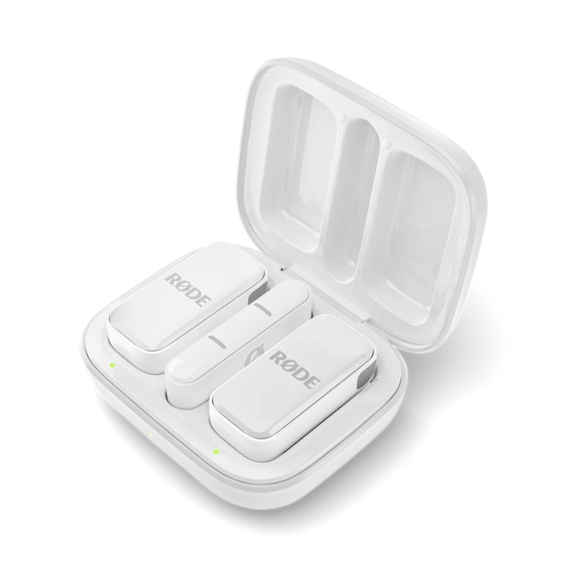 Rode WIRELESS MICRO Ultra-Compact Lightning Wireless Microphone (White)
