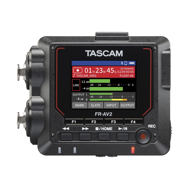 Tascam FR-AV2 Compact 32-Bit-Float Field Recorder and Timecode Generator