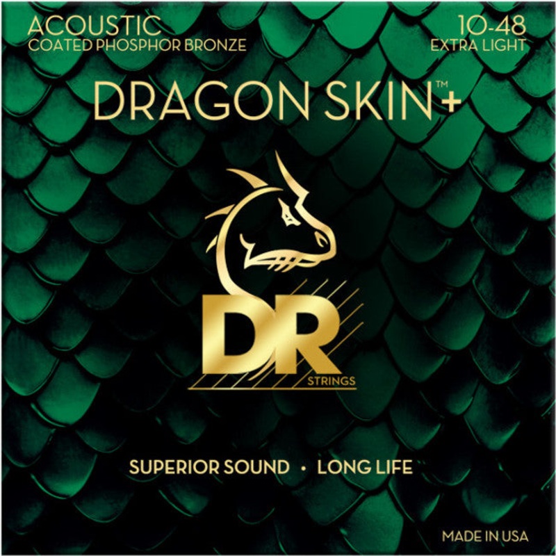DR Handmade Strings DAP-10 Acoustic Guitar Strings Extra Light – 10-48