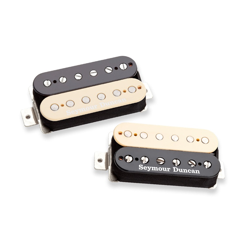 Seymour Duncan BILLY GIBBONS HADES GATES Guitar Humbucker Pickup Set (Reversed Zebra)