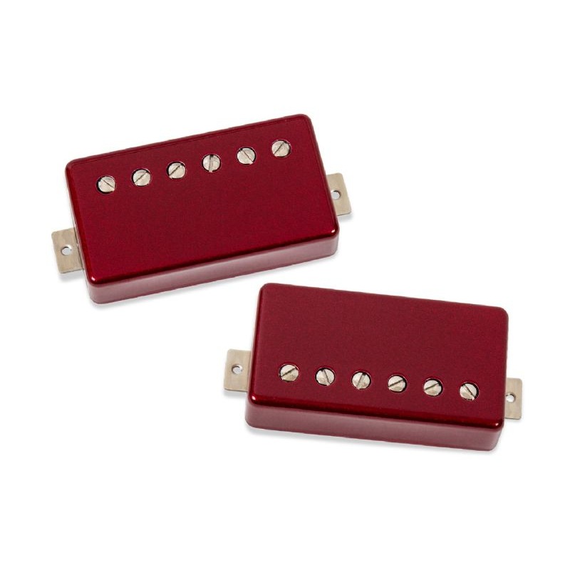 Seymour Duncan HOT RODDED Guitar Humbucker Pickup Set (Crimson Red Cover)