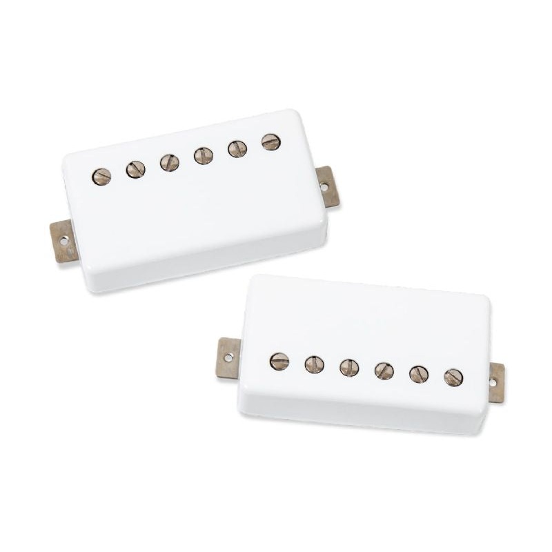 Seymour Duncan HOT RODDED Guitar Humbucker Pickup Set (Frost White Cover)