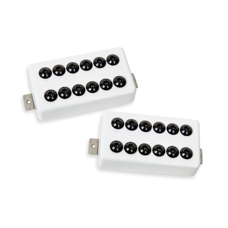 Seymour Duncan INVADER Guitar Humbucker Pickup Set (Frost White)