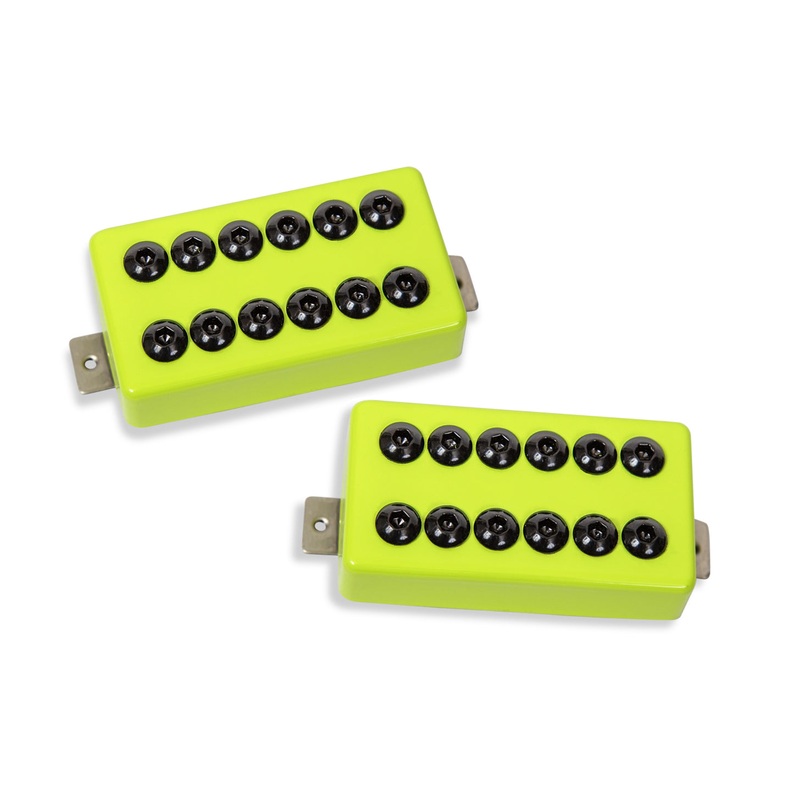 Seymour Duncan INVADER Guitar Humbucker Pickup Set (Toxic Yellow)