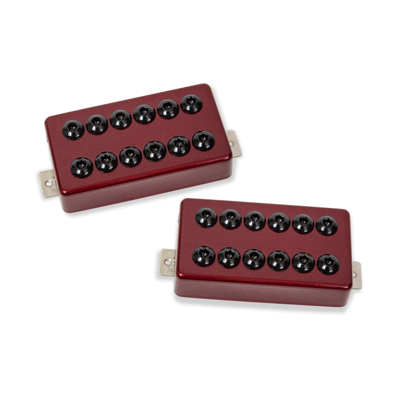 Seymour Duncan INVADER Guitar Humbucking Pickup Set (Crimson Red)
