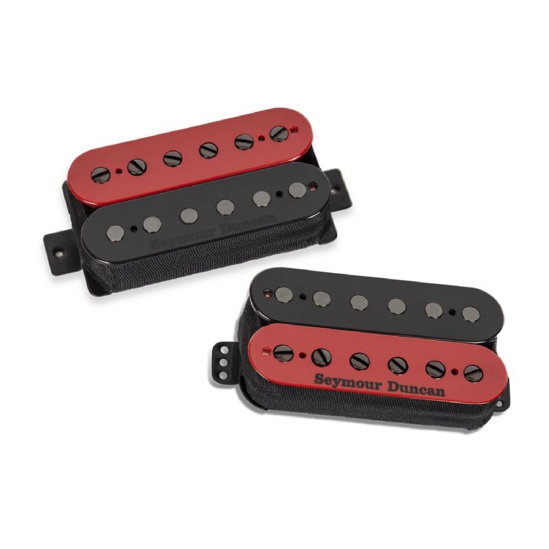 Seymour Duncan NAZGUL/SENTIENT Guitar Bridge Trembucker (Red Black Zebra)