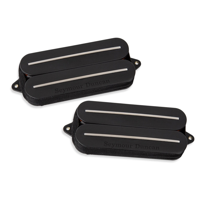 Seymour Duncan NAZGUL/SENTIENT RAIL Guitar Humbucker 7 String Pickup Set (Black)