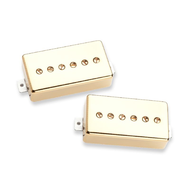 Seymour Duncan PHAT CAT SILENCER Guitar Humbucker Pickup Set (Vintage Gold)