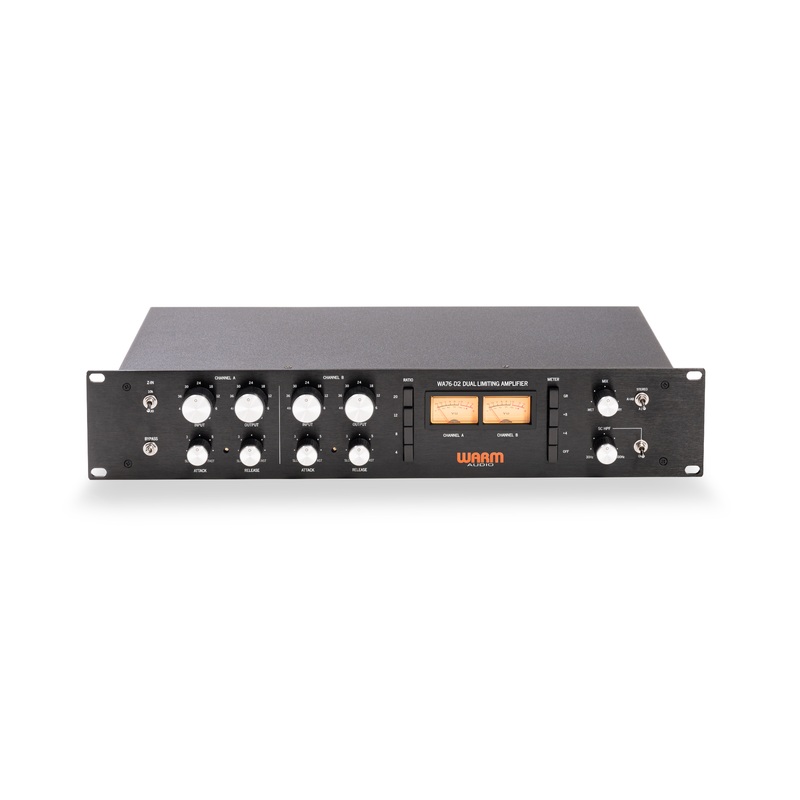 Warm Audio WA76-D2 Dual Channel Clean Gain Discrete FET Compressor