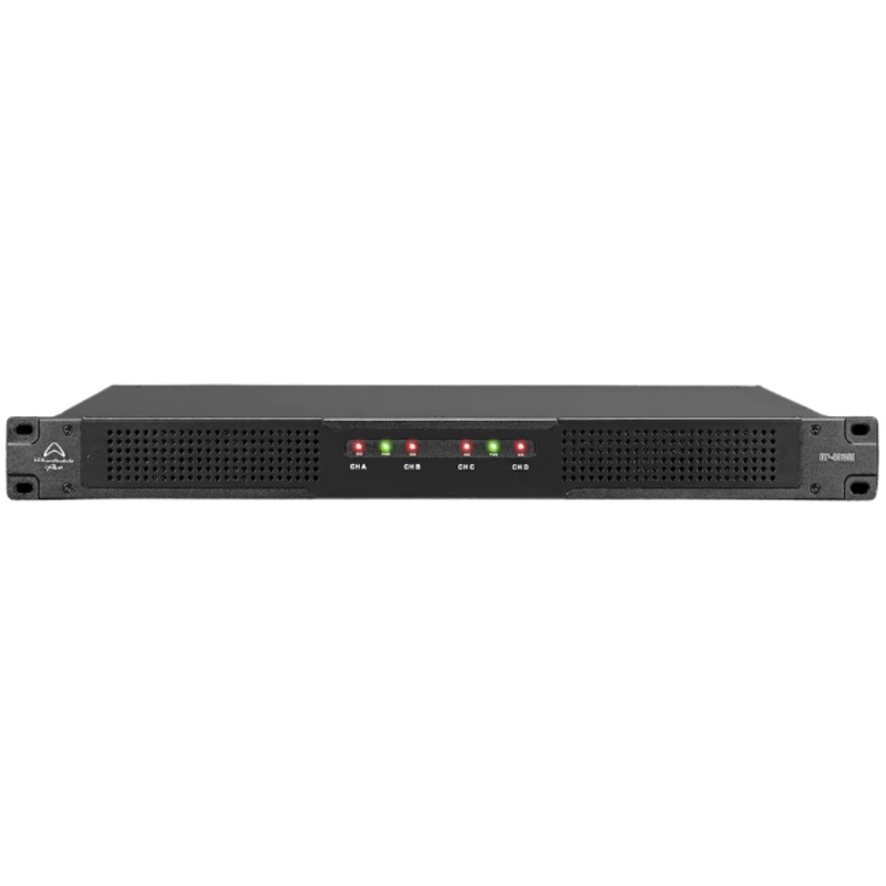 Wharfedale DP-4035i Lightweight 1RU Multichannel Amplifiers Analog Inputs Stable Down to 2