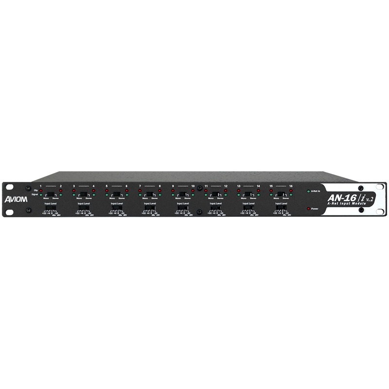 Aviom AN-16/I V.2 16-Channel Line-Level Input Module