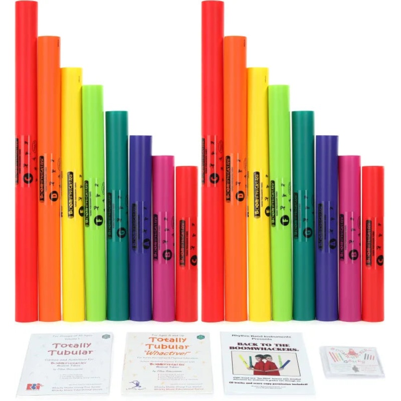 Boomwhackers BW16AP Activity Pack – 16 Tubes