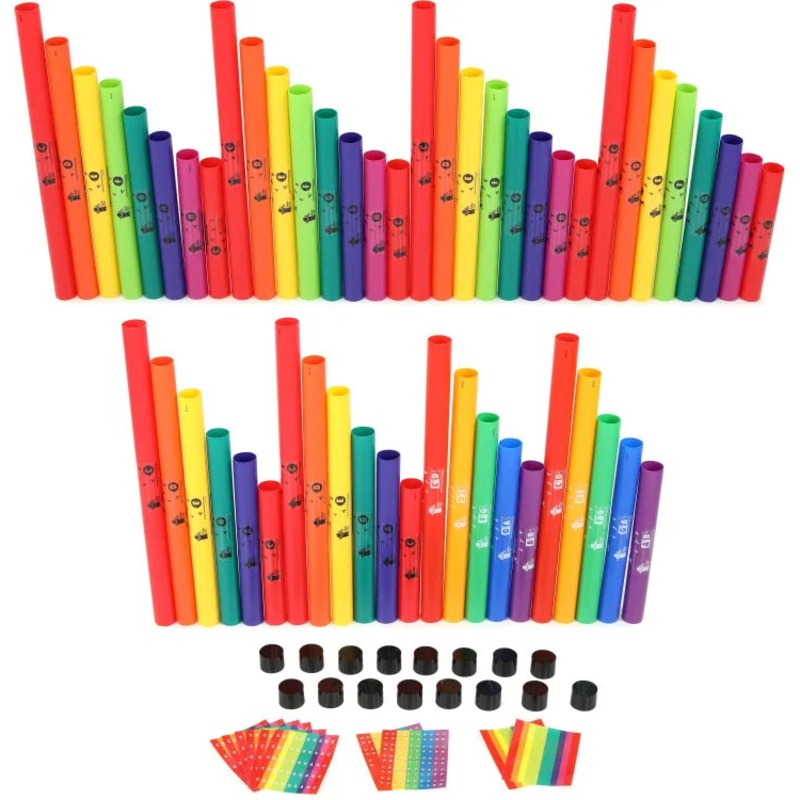 Boomwhackers BW54TB Classroom Pack – 54 Tubes