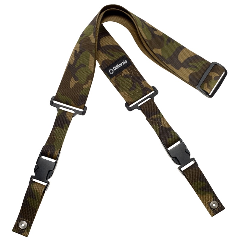 DiMarzio DD2200 ClipLock Strap (Camo) – 2″