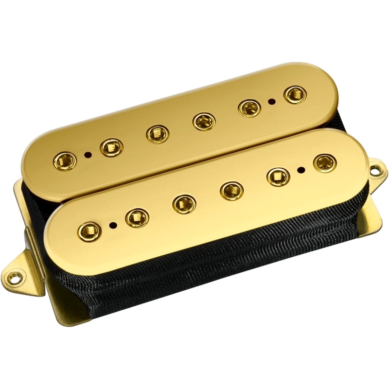 DiMarzio DP220 D Activator Bridge Pickup (Gold Top With Gold Poles)