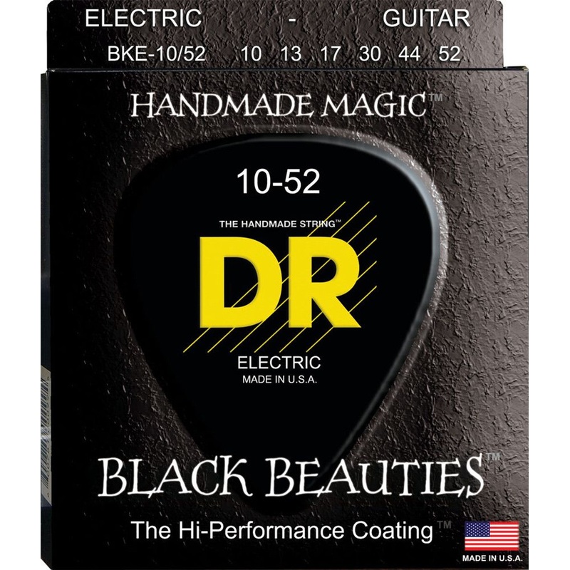 DR Handmade Strings BKE-10/52 Electric Guitar Strings Big-n-Heavy – 10-52