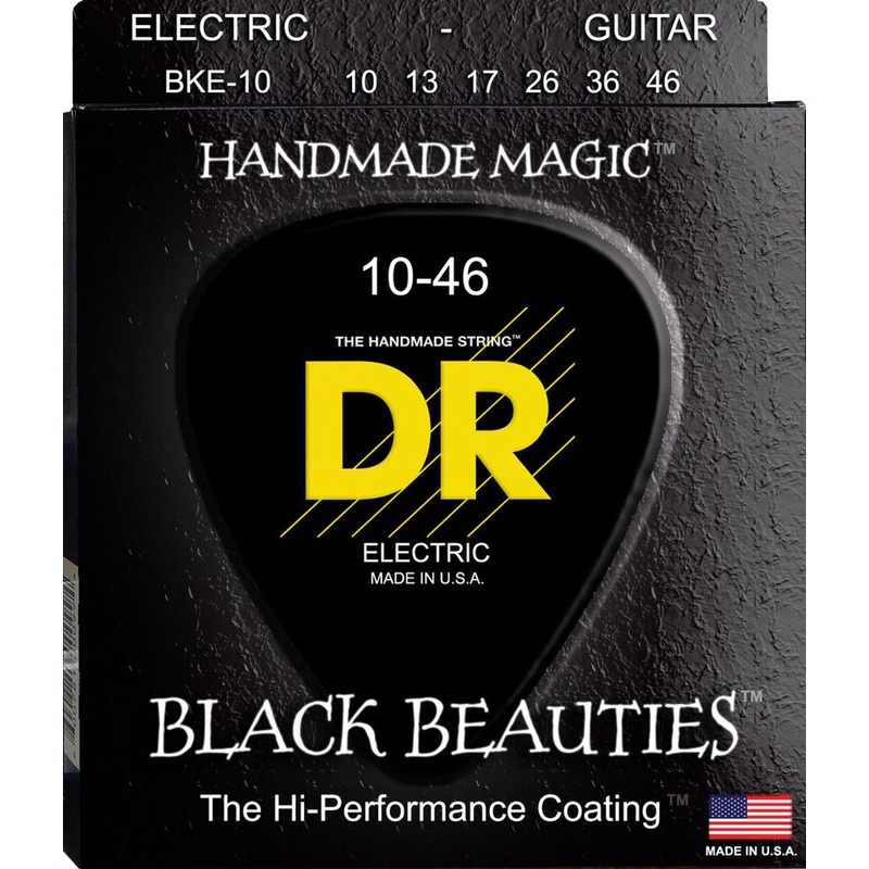 DR Handmade Strings BKE-10 Electric Guitar Strings Medium – 10-46