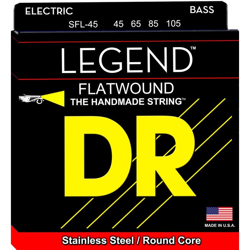 DR Handmade Strings SFL-45 Electric Bass Strings Medium Short Scale – 45-105